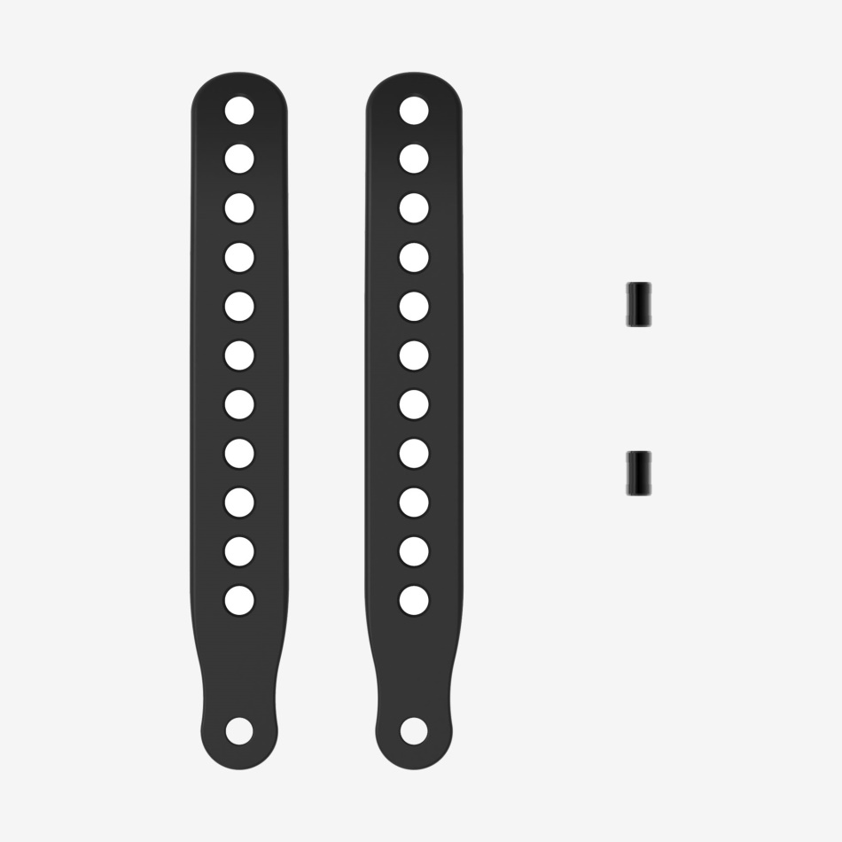 2 TOE ADJUSTER STANDARD 2PIN Pièces de rechange pour snowboard Black