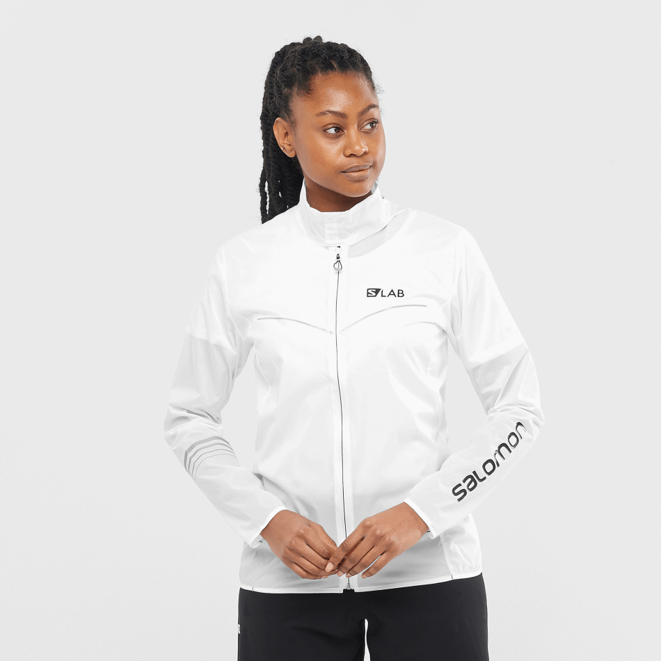S/LAB LIGHT Veste coupe-vent F WHITE