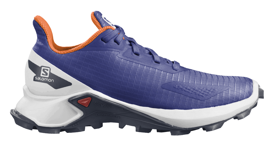 ALPHACROSS BLAST Junior - Chaussures E Blue-White-Vibrant Orange