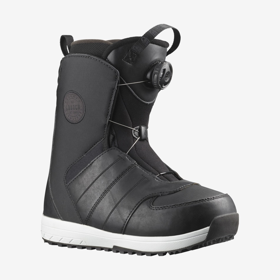 LAUNCH BOA JR Junior - Boots de snowboard E Black