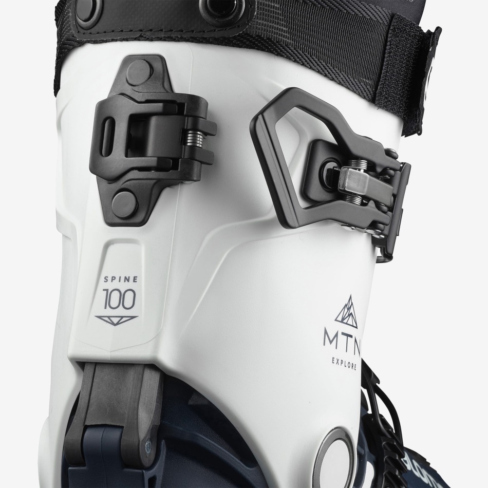 MTN EXPLORE Chaussures de ski de randonnée H Petrol Blue-White-Black