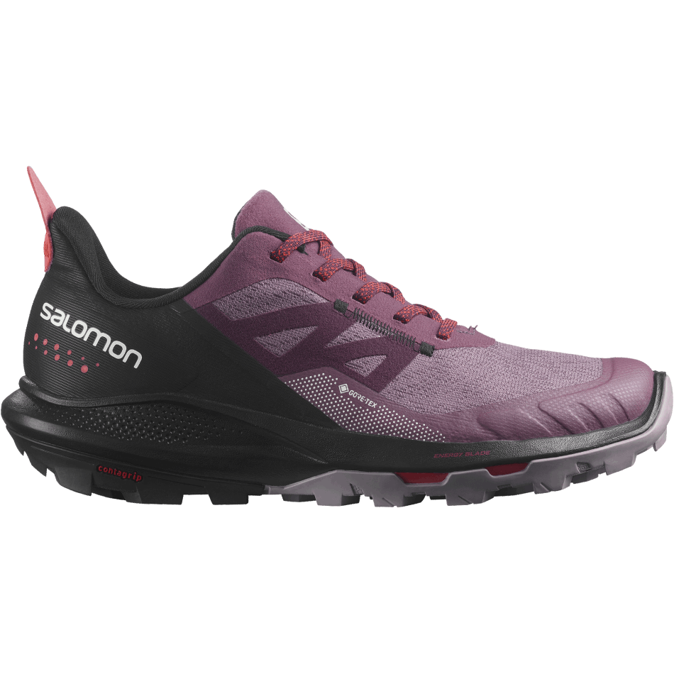 OUTPULSE GORE-TEX Chaussures de randonnée F Tulipwood-Black-Poppy Red