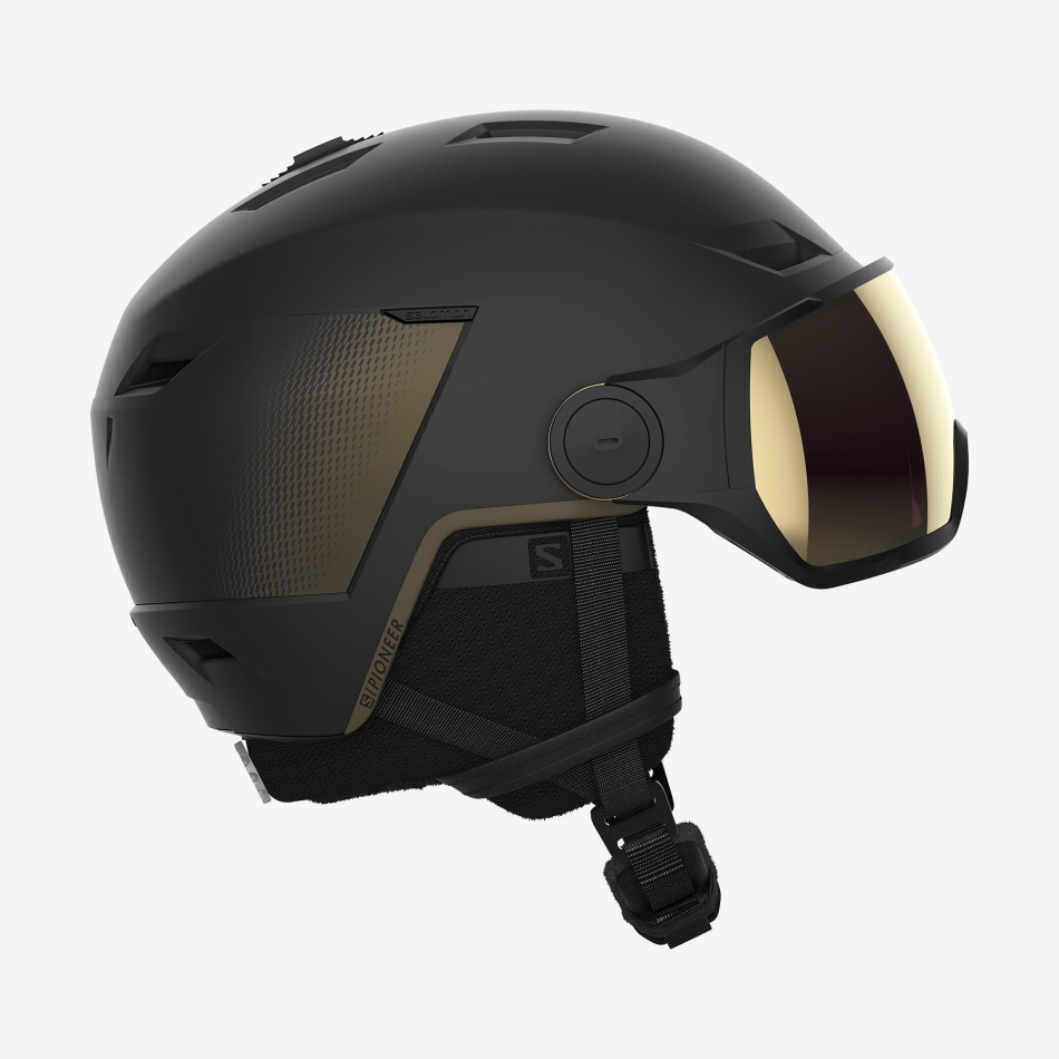 PIONEER LT VISOR SIGMA Black/Grey H - Casque U Black-Grey