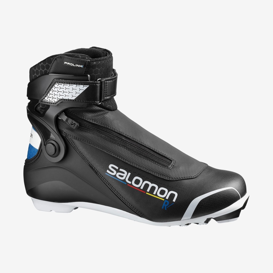 R/ Chaussures de ski nordique classique/skating U Black-Process Blue