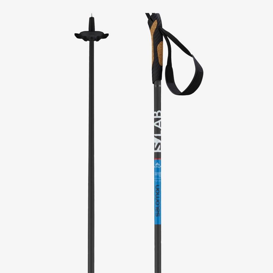 S/LAB XALP Bâtons de ski alpin U Black