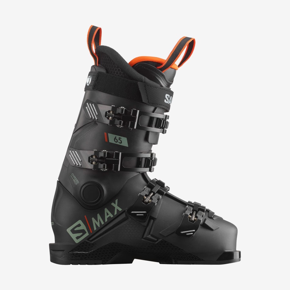 S/MAX 65 Junior - Chaussures de ski de piste E Black-Orange