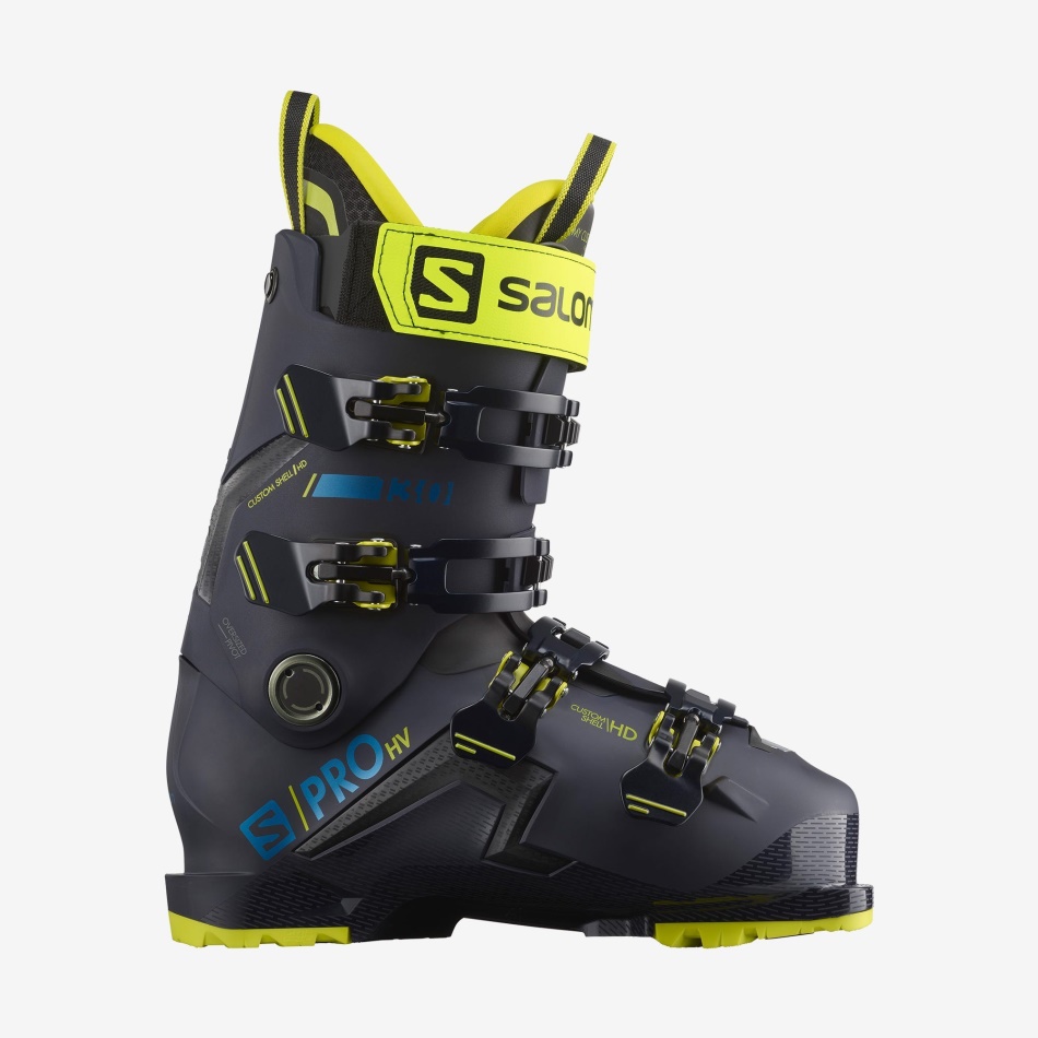 S/PRO HV 130 Chaussures de ski de piste H Night Sky-Acid Green-Black