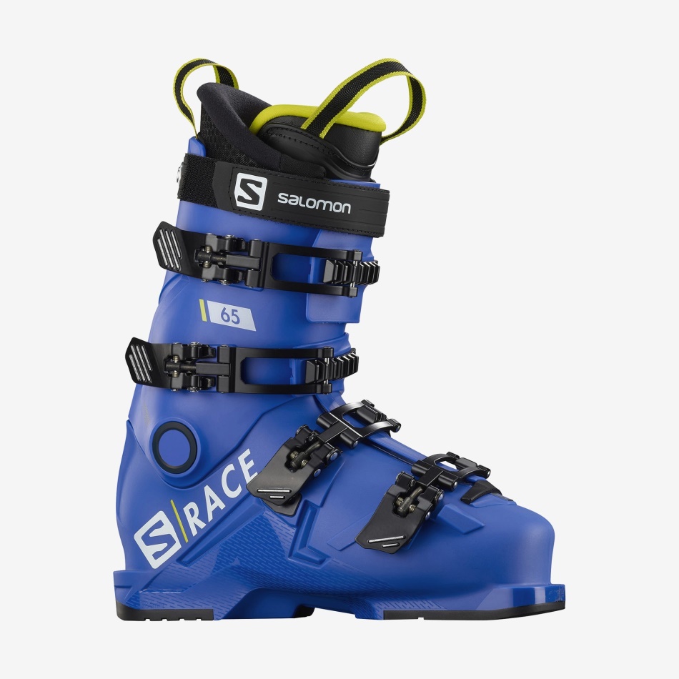 S/RACE 65 Junior - Chaussures Racing E Race Blue-Acid Green