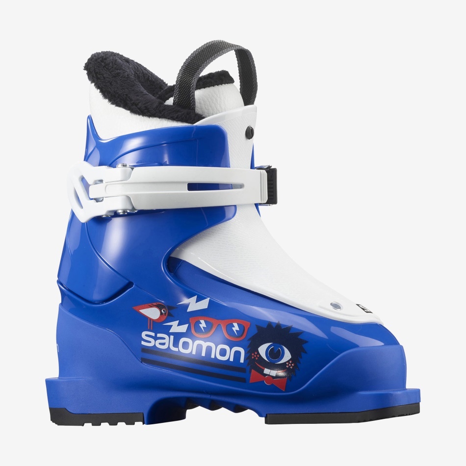T1 Junior - Chaussures de ski de piste E Race Blue-White