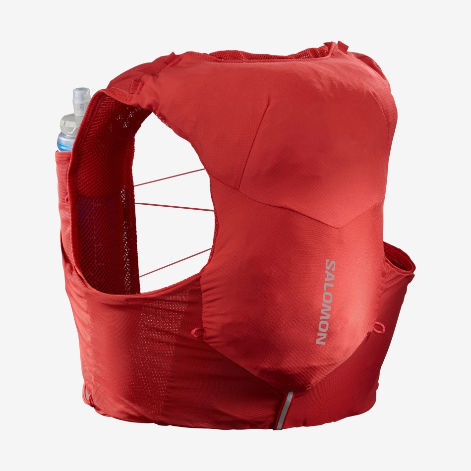 ADV SKIN 5 Veste d'hydratation de running U avec flasks incluses GOJI BERRY-EBONY