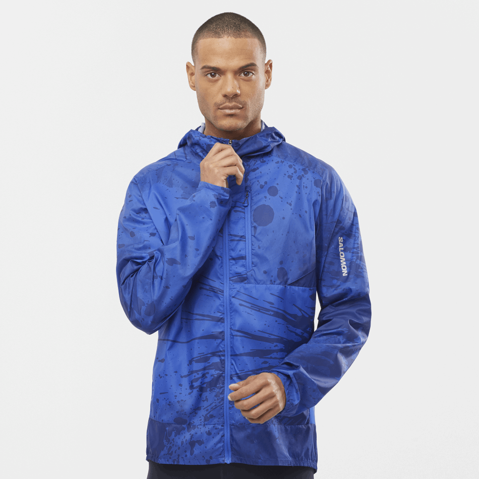 BONATTI CROSS WIND Veste coupe-vent à capuche H NAUTICAL BLUE-AO-NAVY PEONY