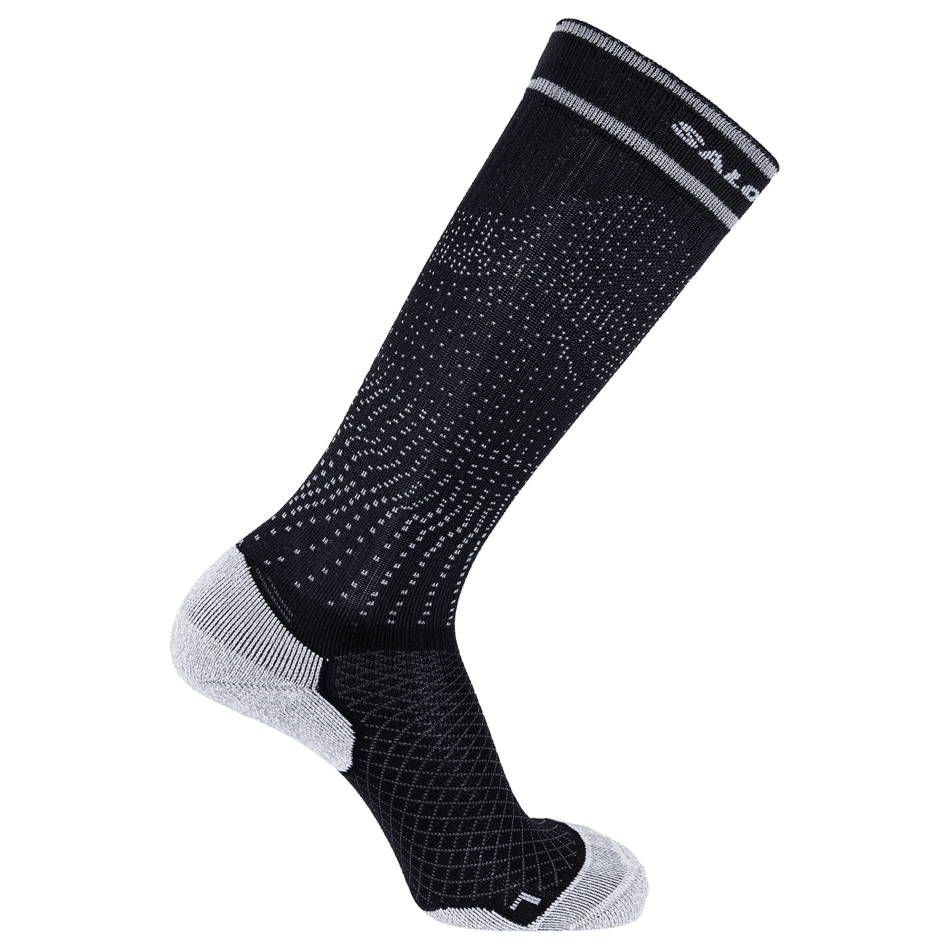 COOLPRESSION Chaussettes U DEEP BLACK-ALLOY