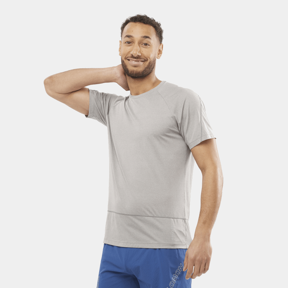 CROSS RUN T-shirt à manches courtes H ALLOY-Heather