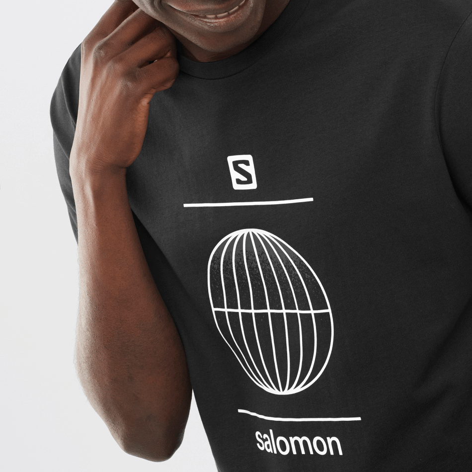 OUTLIFE GRAPHIC SUMMER T-shirt à manches courtes H BLACK