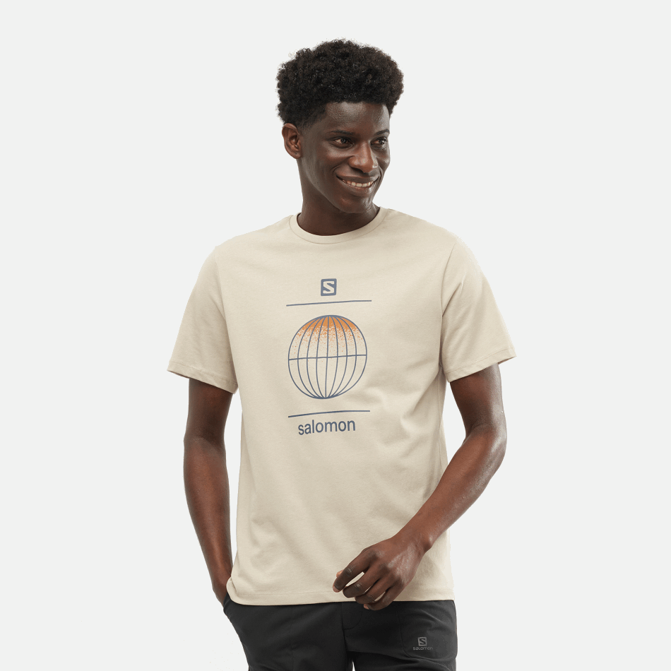 OUTLIFE GRAPHIC SUMMER T-shirt à manches courtes H PLAZA TAUPE