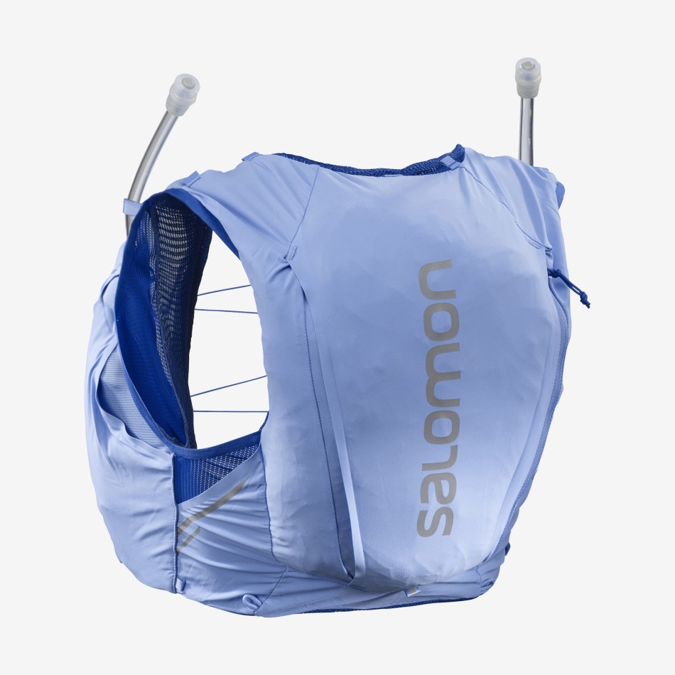 SENSE PRO 10 Veste d'hydratation de running F avec flasks incluses PROVENCE-EBONY-NAUTICAL BLUE