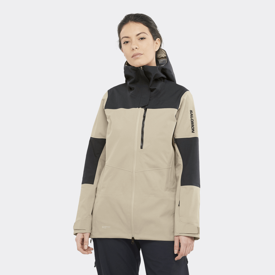STANCE 3L Veste Shell F ROASTED CASHEW-DEEP BLACK