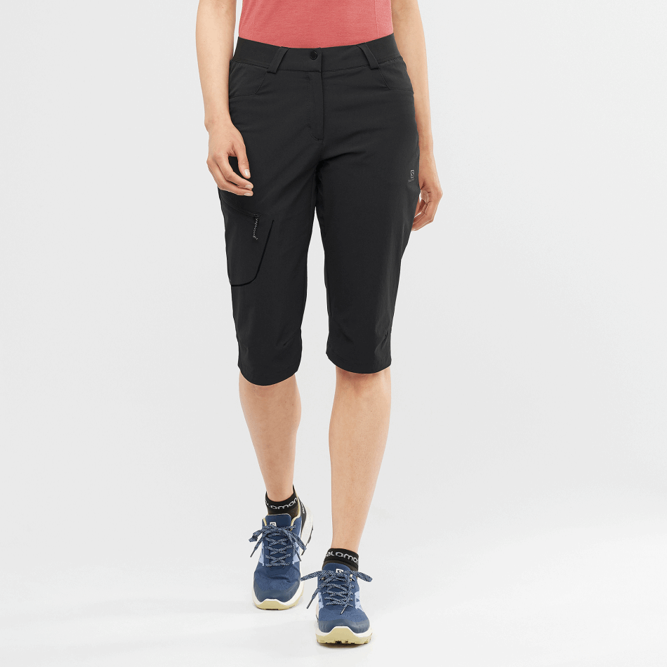 WAYFARER CAPRI Pantalon 3/4 F BLACK